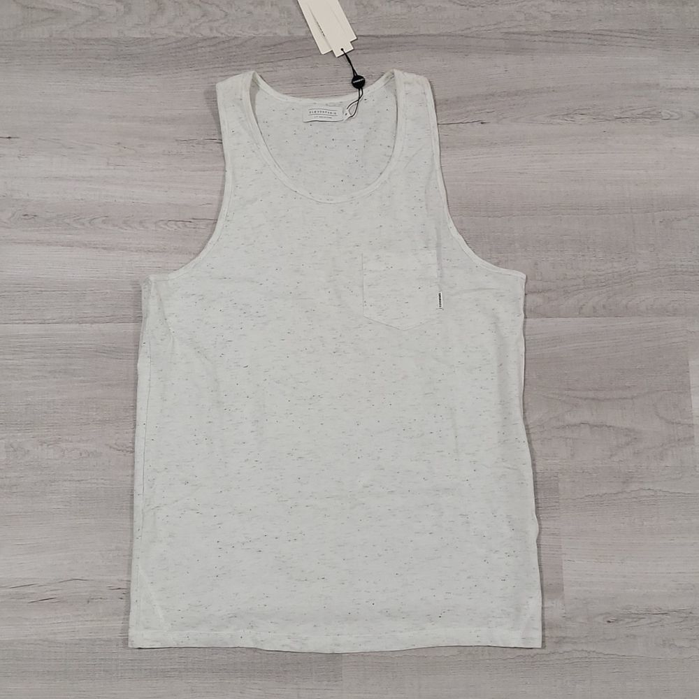 Eleven Paris White Tank Top